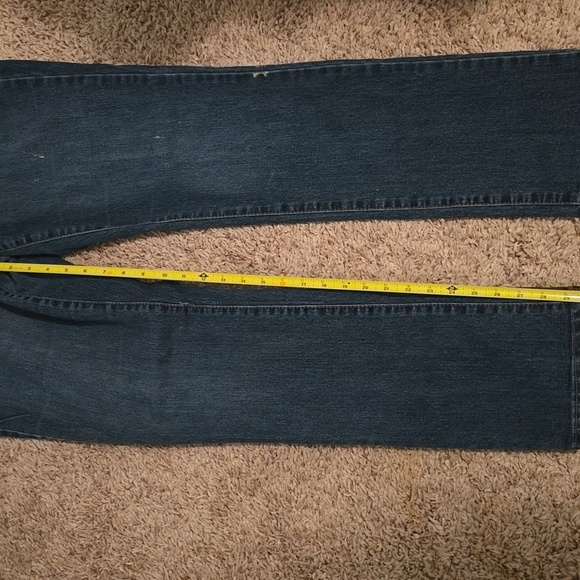 Code Bleu Straight Leg Blue Jeans Size 12 - Picture 10 of 10